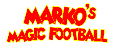 Marko's Magic Football logo for Sega Mega Drive